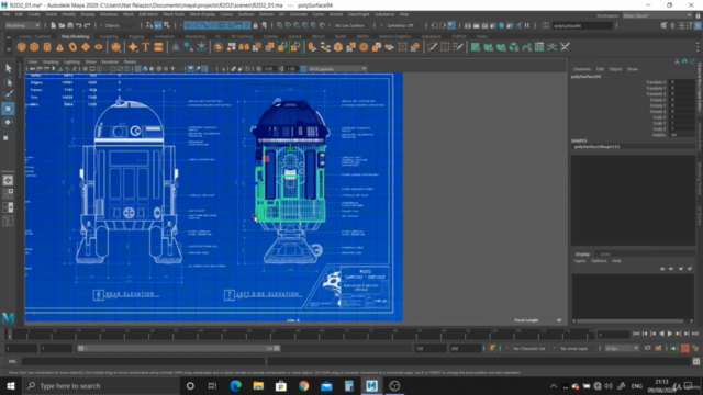 Master Hard Surface Modeling in Maya 2020 – Screenshot 3
