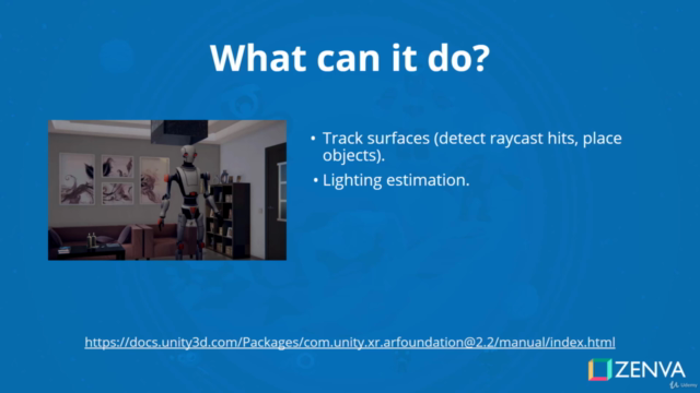 Augmented Reality with Unity – AR Foundation Basics (2019) – Screenshot 3