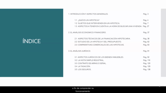 La financión hipotecaria y la compra de vivienda. – Screenshot 2