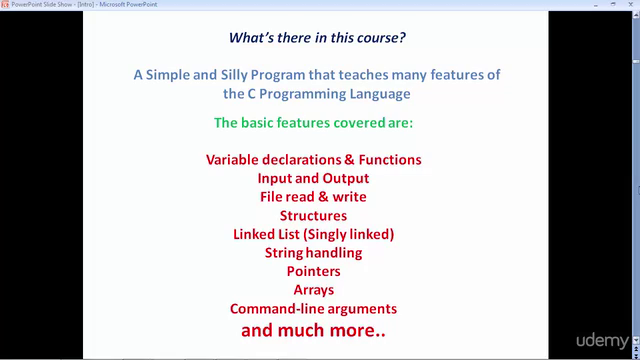 C Programming Language Refresher Course – Screenshot 2