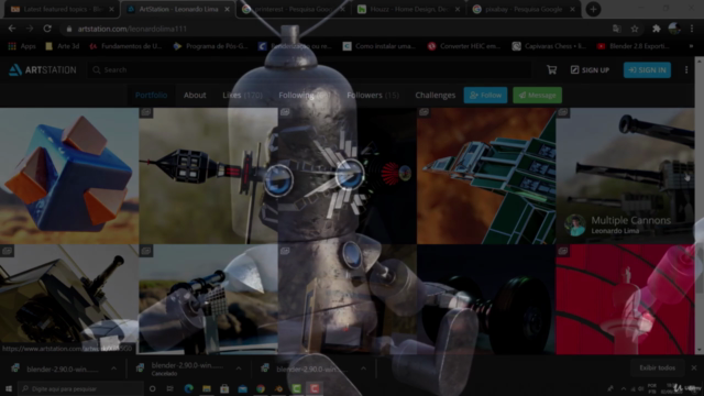 Fundamentos de Arte 3D com o Blender – Screenshot 2
