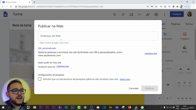 GOOGLE SITES: Criação de SITES GRÁTIS (Gratuito) – Screenshot 1