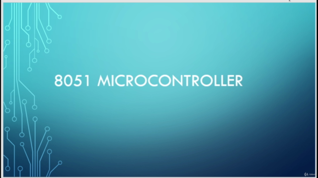 8051 MICROCONTROLLER – Screenshot 1