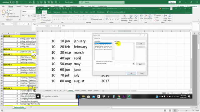 Microsoft Excel كورس اكسيل من الصفر وحتي الاحتراف – Screenshot 2