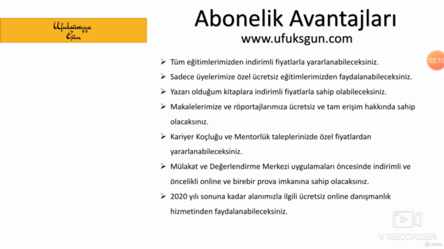 Kariyer Yönetimi ve Koçluk Yaklaşımı Sertifikalı – Screenshot 4