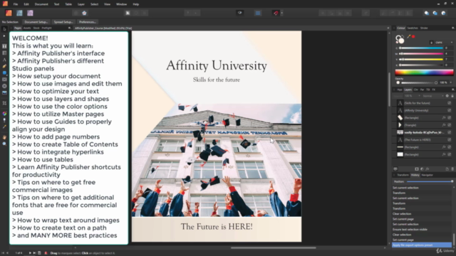 affinity publisher master pages one