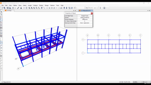 SAP2000 :- Advance Steel Course – Screenshot 3