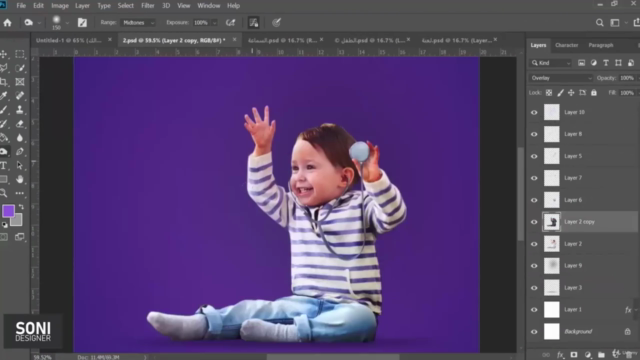 كورس احترف تصميمات السوشيال ميديا ببرنامج الفوتوشوب – Screenshot 2
