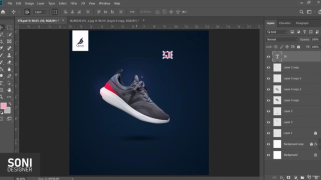كورس احترف تصميمات السوشيال ميديا ببرنامج الفوتوشوب – Screenshot 3
