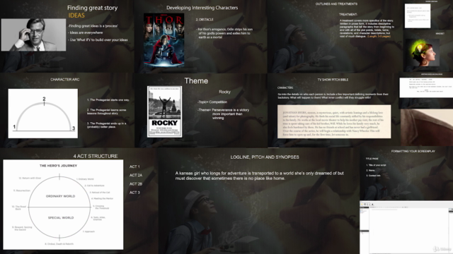 Learn storytelling & screenwriting, the easy and fast way – Screenshot 3