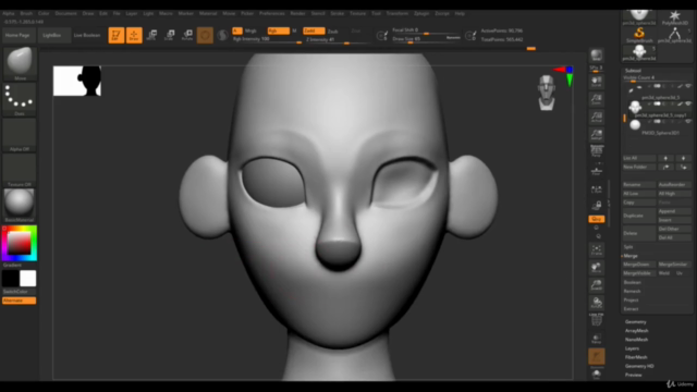 Zbrush modelagem 3d de personagem cartoon + pintura + render – Screenshot 2