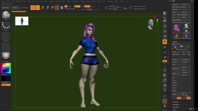 Zbrush modelagem 3d de personagem cartoon + pintura + render – Screenshot 3