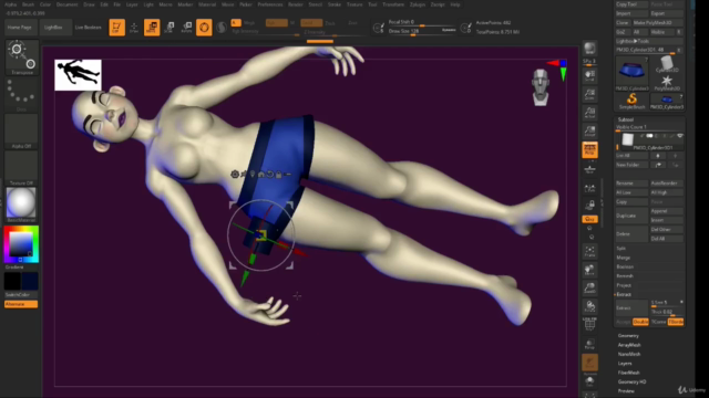 Zbrush modelagem 3d de personagem cartoon + pintura + render – Screenshot 4