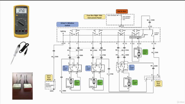 DIY - Automotive Power Window Systems Schematic Diagnosis – Screenshot 1