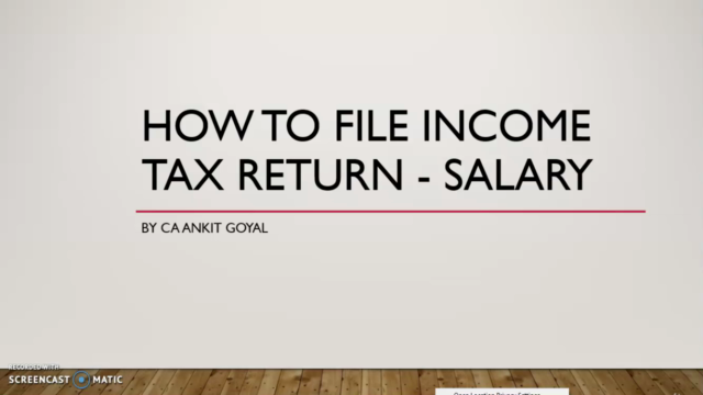 Learn to file Income Tax Return (ITR1) - Salaried Employees - Screenshot_02