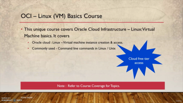 Oracle Cloud Infrastructure- Linux (Virtual Machine) Basics – Screenshot 2