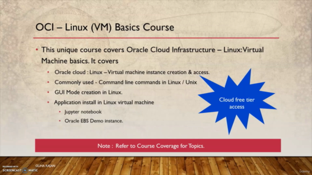 Oracle Cloud Infrastructure- Linux (Virtual Machine) Basics – Screenshot 3