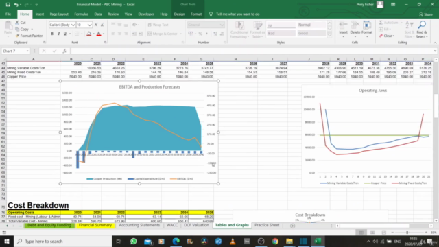 Financial Modelling for Mining Companies - Novice to Expert – Screenshot 3