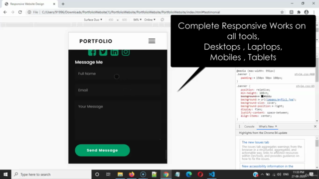 Complete Portfolio Website Step-by-Step [ Web Development ] - Screenshot_03