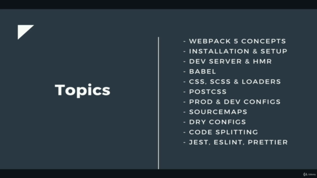 Webpack 5 Fundamentals – Screenshot 3