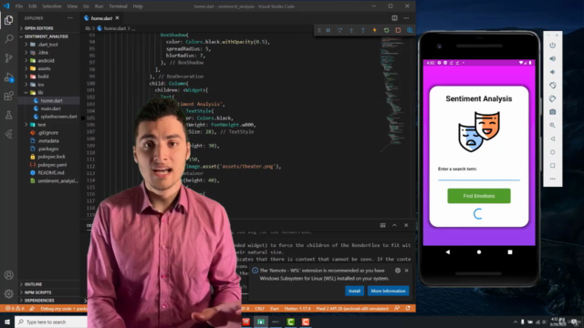 Deep Learning Course with Flutter & Python - Build 6 AI Apps – Screenshot 3