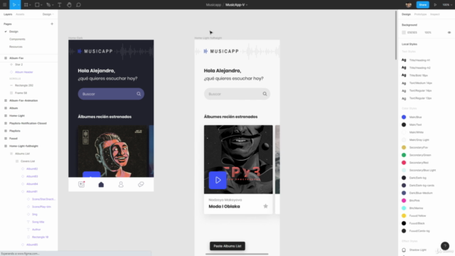 Aprende diseño de interfaz (UI) con Figma – Screenshot 1