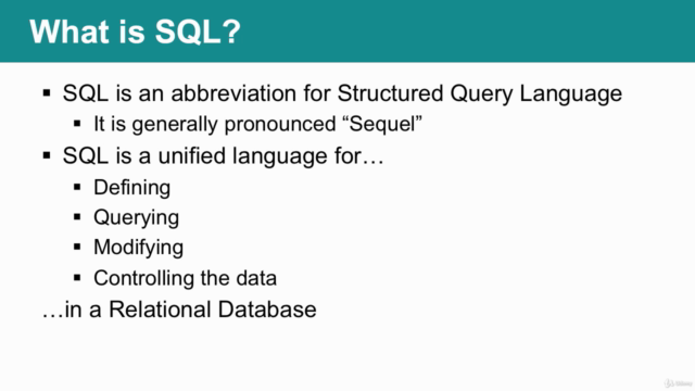 MySQL: The Ultimate MySQL Course – Screenshot 2
