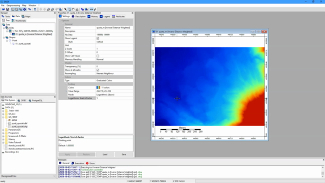 Corso GIS Avanzato – Screenshot 2
