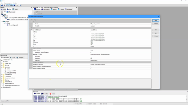 Corso GIS Avanzato – Screenshot 3