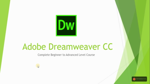 Beginners Guide to Adobe Dreamweaver CC – Screenshot 1