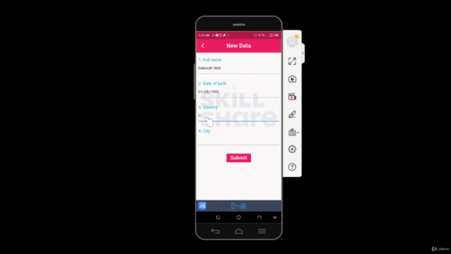 Data Collection App with Flutter and Firebase RTDB – Screenshot 2