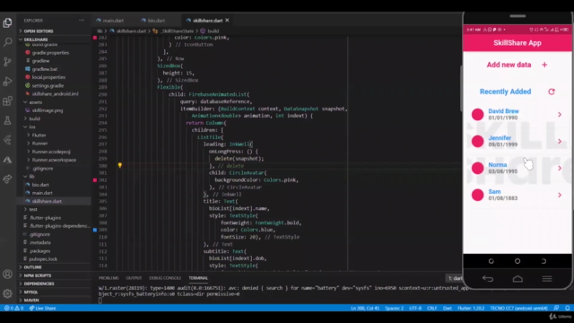 Data Collection App with Flutter and Firebase RTDB – Screenshot 4