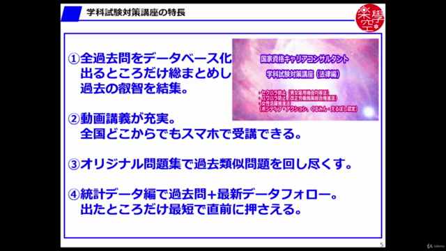 国家資格キャリアコンサルタント学科試験対策講座(法律編) – Screenshot 4