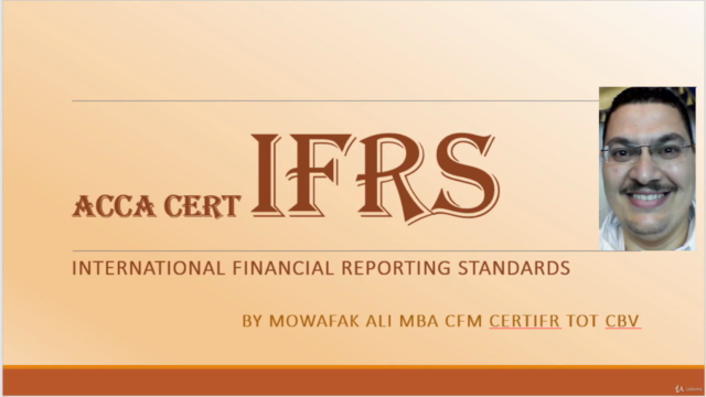 IFRS - ACCA CertIFR M1 معايير التقارير المالية الدولية محدث – Screenshot 1