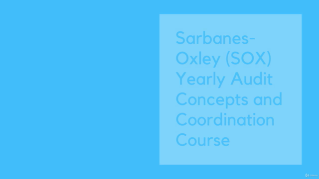 Sarbanes-Oxley (SOX) ITGC Audit Concepts and Coordination – Screenshot 1