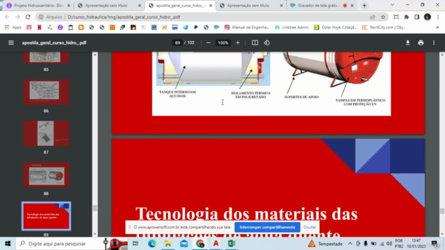 Projeto Hidrossanitário- Dimensionamento e Detalhamento – Screenshot 4