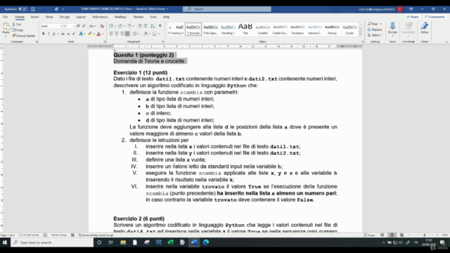 Preparazione Esame Informatica Generale – Screenshot 1