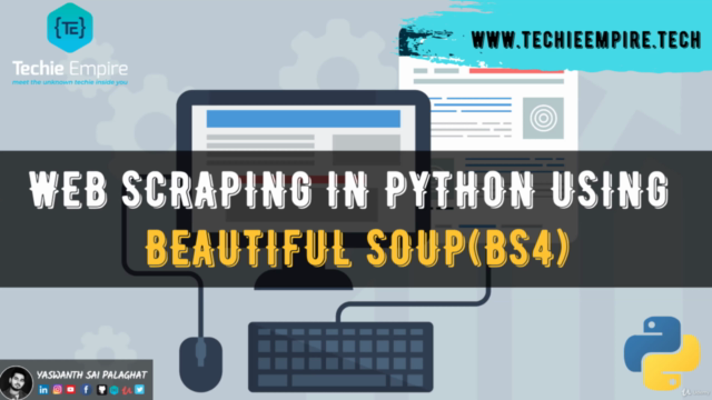Web Scraping in Python using Beautiful Soup (with Project) – Screenshot 1