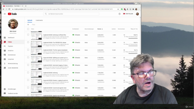 Getting yourself organized with Org-mode – Screenshot 1