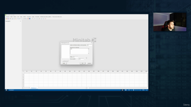 Análise de dados com Minitab do zero na prática 2024 – Screenshot 2