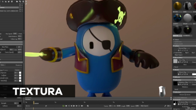 Creación de Personajes estilo FALL GUYS en BLENDER 2.83.5 – Screenshot 3