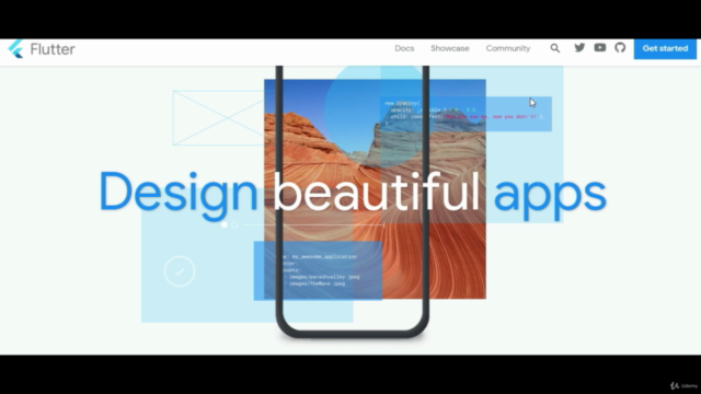 Learn Flutter & Firebase Backend in Arabic- Build Real app – Screenshot 1