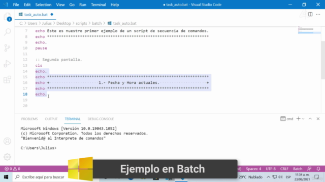 Fundamentos de Windows Scripting – Screenshot 1