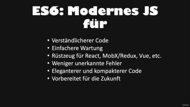 Moderne JavaScript-Funktionen ab ES6 - Screenshot_03