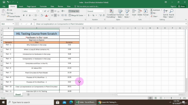 Learn HiL Testing from Scratch (Hardware in the Loop) – Screenshot 4