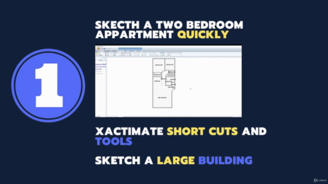 Learn cost estimation for multiplex building using Xactimate – Screenshot 1