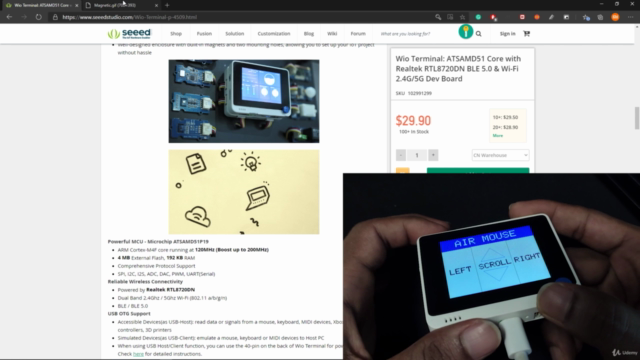 Arduino Programming and Hardware Basics with Wio Terminal – Screenshot 4