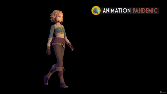 Animate a Professional Looking Walk in Autodesk Maya – Screenshot 2