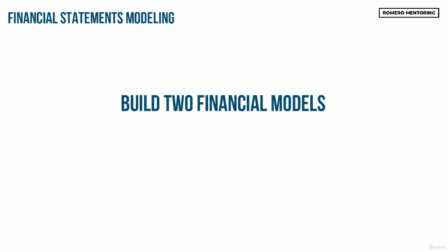 Financial Statements Modeling 2020 Learn With A Professional – Screenshot 1