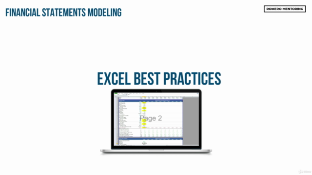 Financial Statements Modeling 2020 Learn With A Professional – Screenshot 3